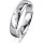 Ring 18 Karat Weissgold 4.5 mm poliert 3 Brillanten G vs Gesamt 0,035ct