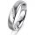 Ring 18 Karat Weissgold 4.5 mm l&auml;ngsmatt 4 Brillanten G vs Gesamt 0,025ct