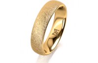 Ring 14 Karat Gelbgold 5.0 mm kreismatt