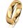 Ring 18 Karat Gelbgold 5.0 mm poliert 1 Brillant G vs 0,025ct