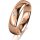 Ring 14 Karat Rotgold 5.0 mm poliert 1 Brillant G vs 0,025ct