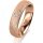 Ring 14 Karat Rotgold 5.0 mm kreismatt 1 Brillant G vs 0,025ct