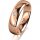 Ring 14 Karat Rotgold 5.0 mm poliert 1 Brillant G vs 0,035ct