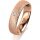 Ring 14 Karat Rotgold 5.0 mm kreismatt 1 Brillant G vs 0,035ct