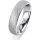 Ring 14 Karat Weissgold 5.0 mm kreismatt