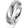 Ring 18 Karat Weissgold 5.0 mm l&auml;ngsmatt 5 Brillanten G vs Gesamt 0,035ct
