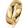 Ring 14 Karat Gelbgold 5.5 mm poliert 1 Brillant G vs 0,035ct