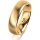 Ring 18 Karat Gelbgold 5.5 mm l&auml;ngsmatt