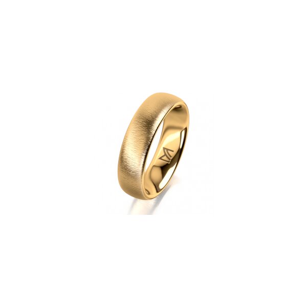 Ring 18 Karat Gelbgold 5.5 mm sandmatt