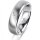 Ring 18 Karat Weissgold 5.5 mm l&auml;ngsmatt 1 Brillant G vs 0,025ct