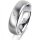 Ring 18 Karat Weissgold 5.5 mm l&auml;ngsmatt 1 Brillant G vs 0,035ct