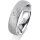 Ring 18 Karat Weissgold 5.5 mm kreismatt 1 Brillant G vs 0,035ct
