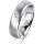 Ring 18 Karat Weissgold 5.5 mm sandmatt 1 Brillant G vs 0,035ct