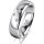 Ring 18 Karat Weissgold 5.5 mm poliert 3 Brillanten G vs Gesamt 0,050ct