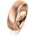 Ring 14 Karat Rotgold 6.0 mm sandmatt