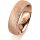 Ring 18 Karat Rotgold 6.0 mm kreismatt