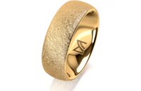 Ring 18 Karat Gelbgold 7.0 mm kreismatt