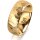 Ring 18 Karat Gelbgold 7.0 mm diamantmatt