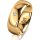 Ring 18 Karat Gelbgold 7.0 mm poliert 1 Brillant G vs 0,035ct
