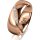 Ring 18 Karat Rotgold 7.0 mm poliert 6 Brillanten G vs Gesamt 0,080ct