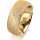 Ring 14 Karat Gelbgold 8.0 mm kreismatt 1 Brillant G vs 0,035ct