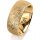 Ring 18 Karat Gelbgold 8.0 mm kristallmatt