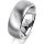 Ring 18 Karat Weissgold 8.0 mm l&auml;ngsmatt 1 Brillant G vs 0,025ct