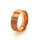 Ring "Eleganz in Rot" 14 Karat Rotgold  4 Brillanten 0,04ct