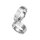 Ring "catch me" 14 Karat Weissgold 5 Brillanten 0,025ct