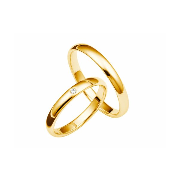 Ring "true love" 14 Karat Gelbgold