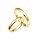 Ring "true love" 14 Karat Gelbgold