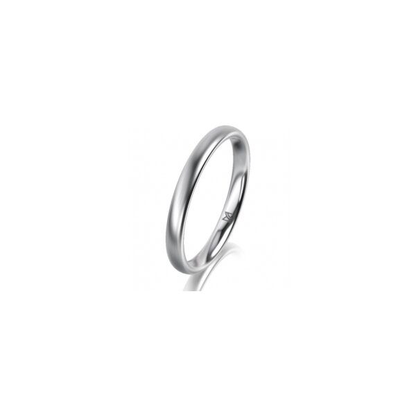 Ring Platin 950 2.5 mm l&auml;ngsmatt
