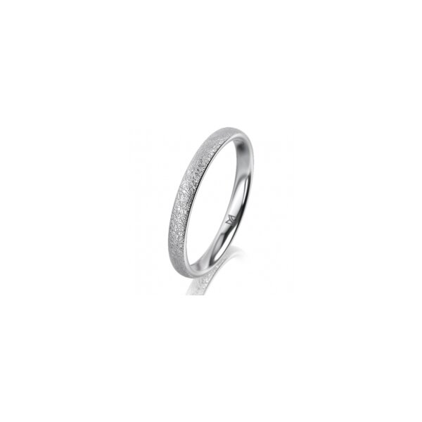 Ring Platin 950 2.5 mm kreismatt