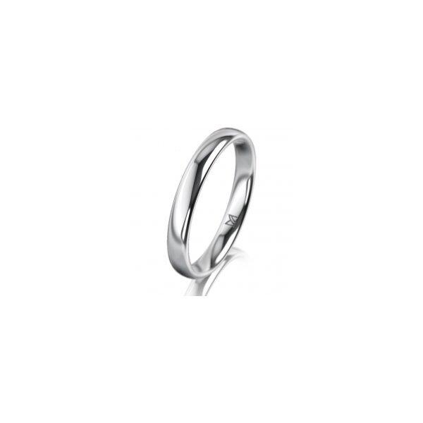 Ring Platin 950 3.0 mm poliert