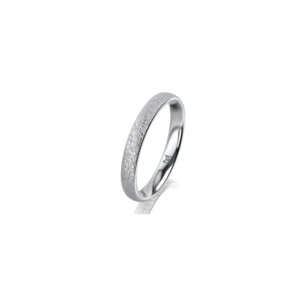 Ring Platin 950 3.0 mm kreismatt