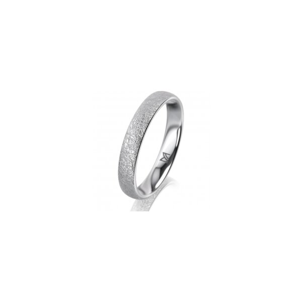 Ring Platin 950 3.5 mm kreismatt