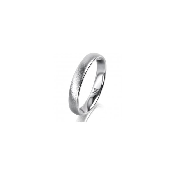 Ring Platin 950 3.5 mm sandmatt