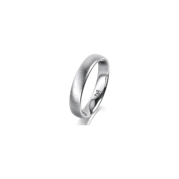 Ring Platin 950 4.0 mm sandmatt