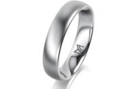 Ring Platin 950 4.5 mm l&auml;ngsmatt