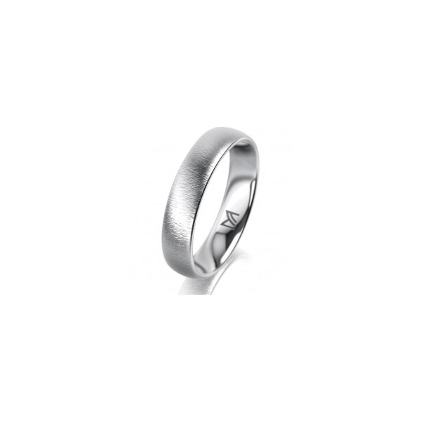 Ring Platin 950 4.5 mm sandmatt
