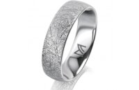 Ring Platin 950 5.5 mm kristallmatt