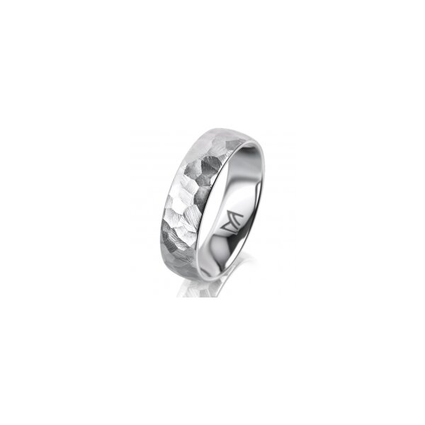 Ring Platin 950 5.5 mm diamantmatt
