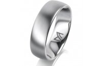 Ring Platin 950 6.0 mm l&auml;ngsmatt