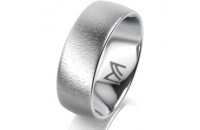 Ring Platin 950 7.0 mm sandmatt