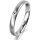 Ring Platin 950 3.0 mm l&auml;ngsmatt 1 Brillant G vs 0,025ct
