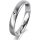 Ring Platin 950 3.5 mm l&auml;ngsmatt 1 Brillant G vs 0,025ct