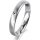 Ring Platin 950 3.5 mm sandmatt 1 Brillant G vs 0,025ct