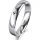Ring Platin 950 4.0 mm poliert 1 Brillant G vs 0,025ct
