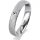 Ring Platin 950 4.0 mm kreismatt 1 Brillant G vs 0,025ct
