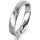 Ring Platin 950 4.0 mm sandmatt 1 Brillant G vs 0,050ct
